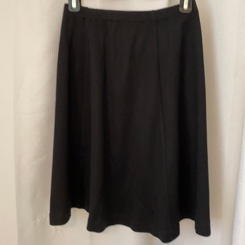 Vintage acrylic wool knit A line skirt